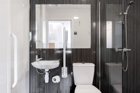 Premium Suite, Ensuite | Bathroom | Shower, hair dryer, towels, soap