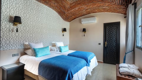 Deluxe Twin Room, Pool View | In-room safe, iron/ironing board (on request), WiFi (free)