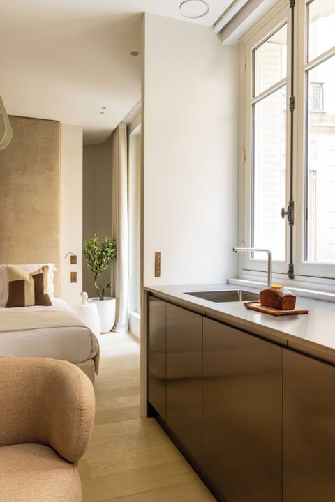 Apartment | 1 bedroom, laptop workspace, iron/ironing board, bed sheets