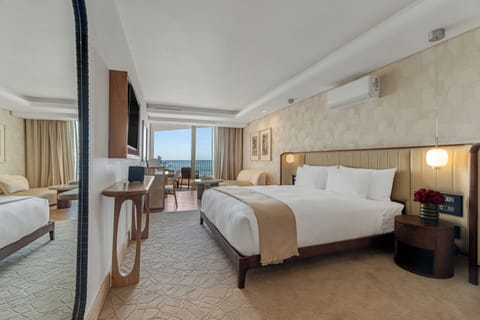 Classic Room (Sea Facing) | Premium bedding, minibar, iron/ironing board, free WiFi