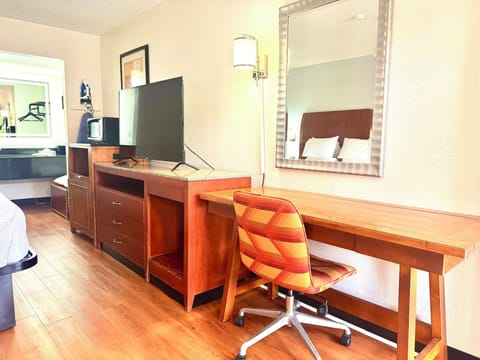 Room, 2 Double Beds, Non Smoking | Blackout drapes, iron/ironing board, free WiFi, bed sheets