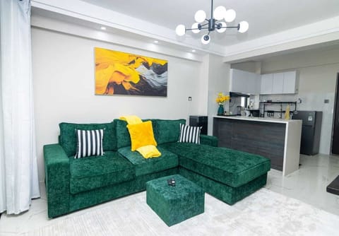 Comfort Apartment, Partial Sea View | Living area