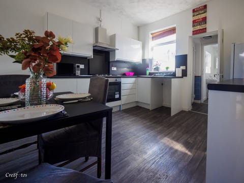 Shared fridge, microwave