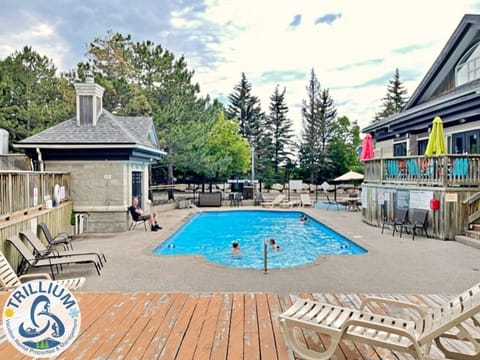 Seasonal outdoor pool