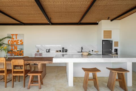 Family Villa, Ocean View | Private kitchen | Fridge, stovetop, coffee/tea maker, cookware/dishes/utensils