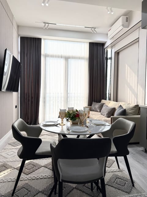 Family Condo, Balcony, City View | Private kitchen | Full-size fridge, microwave, oven, stovetop