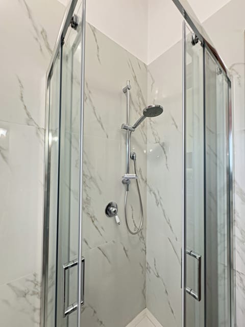 Double Room, Hill View | Bathroom | Shower, hair dryer, towels, soap