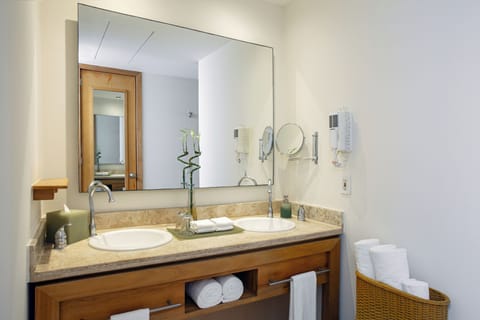 Family Suite | Bathroom | Separate tub and shower, hair dryer, towels, soap