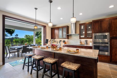 House, Multiple Beds, Private Pool, Ocean View (Holua Kai 11) | Private kitchen | Coffee/tea maker
