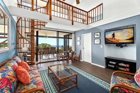 Condo, Multiple Beds, Balcony, Ocean View (Country Club Villas 305) | Living area | 42-inch flat-screen TV with digital channels