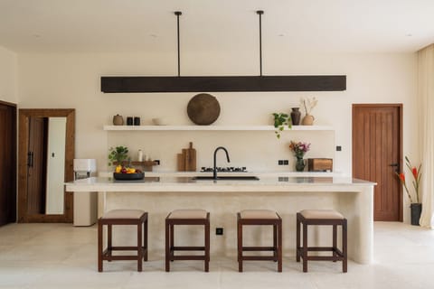 Deluxe Villa, 6 Bedrooms, Balcony, Pool View | Private kitchen | Coffee/tea maker, blender, toaster oven, kitchen islands