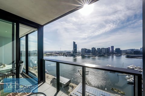 Two Bedroom Two Bathroom Apartments with Stadium & Harbour Views | Blackout drapes, iron/ironing board, cribs/infant beds, free WiFi