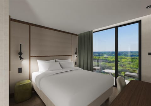 Superior Room, Terrace (Pine Grove View) | Frette Italian sheets, premium bedding, pillowtop beds, minibar