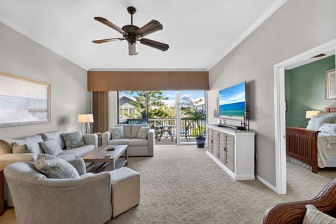 Condo, Patio, Pool View | Living room