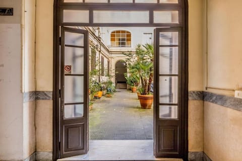 Interior entrance