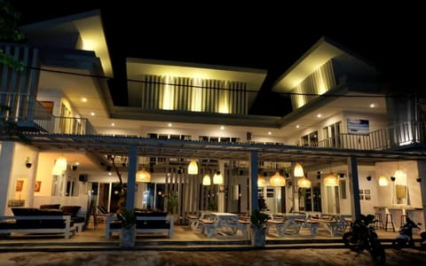 Front of property - evening/night