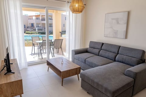 Luxury Apartment, Pool View | View from room