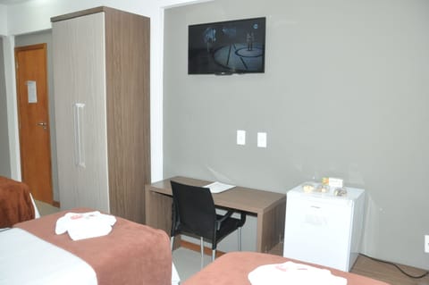 Economy Single Room, 3 Twin Beds | Minibar, desk, soundproofing, free WiFi