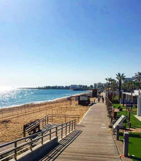Sun loungers, beach umbrellas