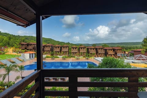 Premium Room With Pool View | Balcony view