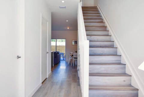 60-inch flat-screen TV with cable channels