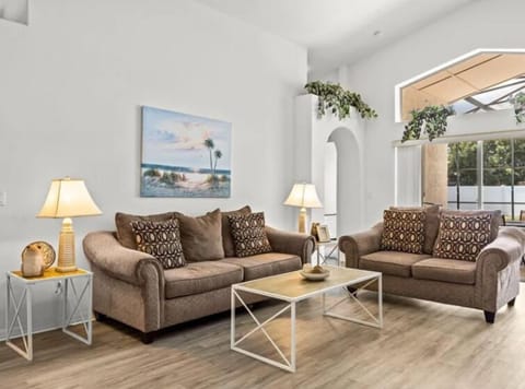 House | Living area | 55-inch Smart TV with digital channels