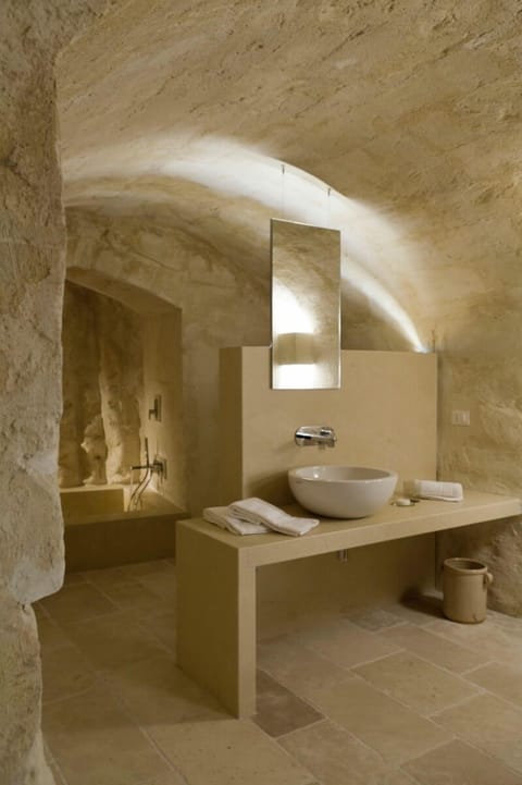 Suite | Bathroom | Separate tub and shower, deep soaking tub, rainfall showerhead