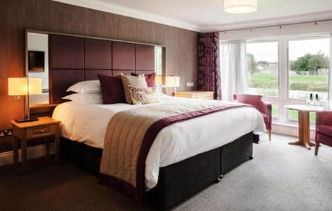 Executive Double Room, River View | Egyptian cotton sheets, premium bedding, pillowtop beds