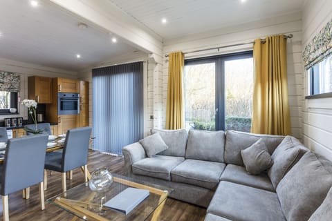 Roydon Lodge | Living room | 50-inch flat-screen TV with digital channels, TV