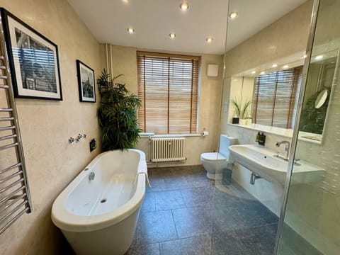 Premium Suite | Bathroom | Shower, rainfall showerhead, free toiletries, hair dryer
