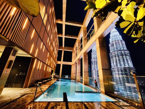 Rooftop pool