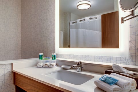 Free toiletries, hair dryer, towels, soap