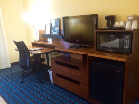 42-inch LED TV with cable channels, TV