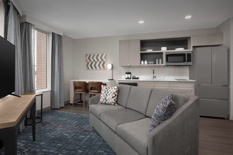 Suite, 1 Bedroom (Kitchen) | Premium bedding, down comforters, in-room safe, blackout drapes