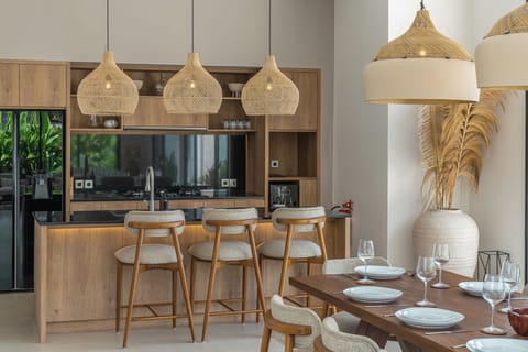 Luxury Villa, 6 Bedrooms, Private Pool, Garden View | Private kitchen | Fridge, microwave, stovetop, coffee/tea maker