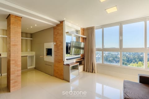 Basic Apartment | Living area | TV, fireplace