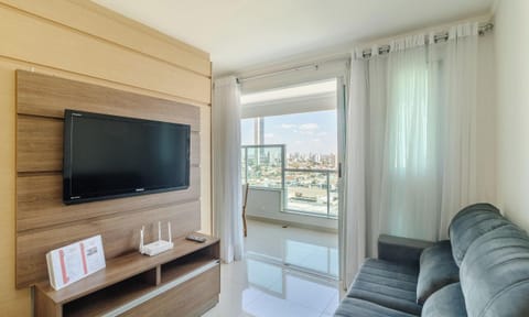 Basic Apartment | Living area | 32-inch Smart TV with digital channels