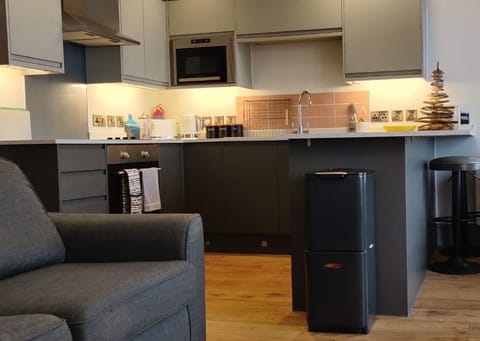 Superior Apartment, Sea View | Private kitchen | Espresso maker, coffee/tea maker, electric kettle, toaster