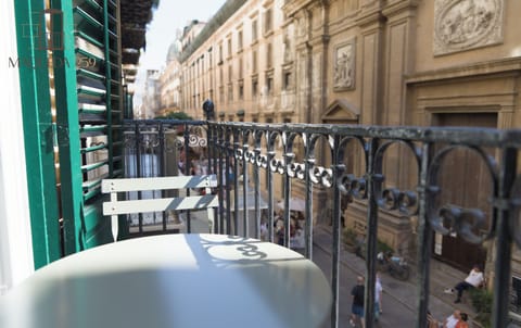 Deluxe Room, 1 King Bed, Balcony, City View | View from room