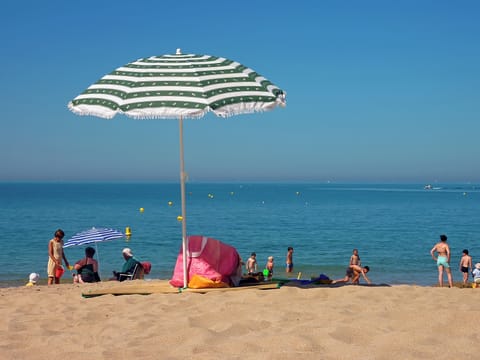 Beach nearby, white sand