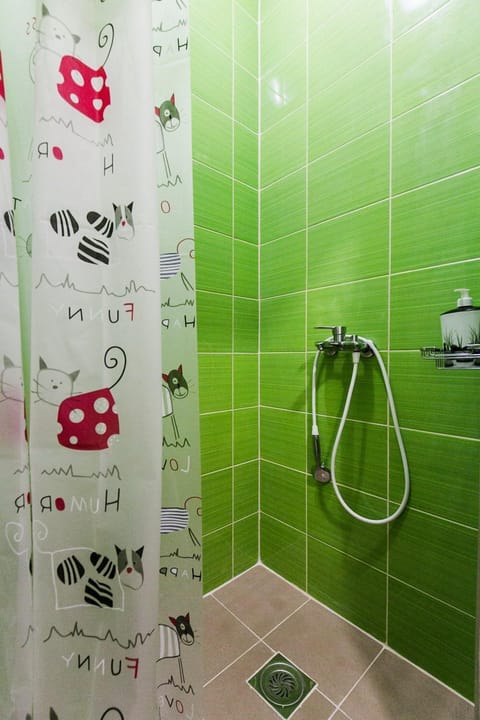 Free toiletries, hair dryer, slippers, towels