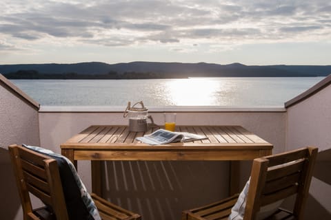 Design Apartment, 1 Bedroom, Sea View (Top Floor) | Balcony view