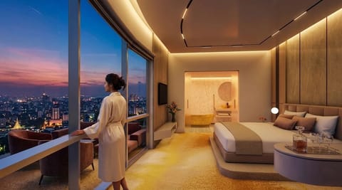 Exclusive Suite, 1 Bedroom, City View, Courtyard Area | In-room safe, individually decorated, individually furnished
