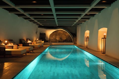 Indoor pool, seasonal outdoor pool