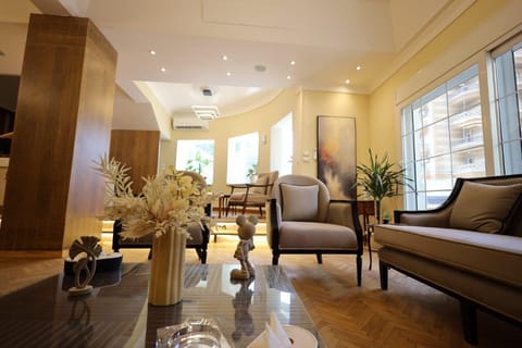 Lobby sitting area