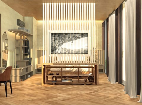 In-room safe, blackout drapes, soundproofing, free WiFi