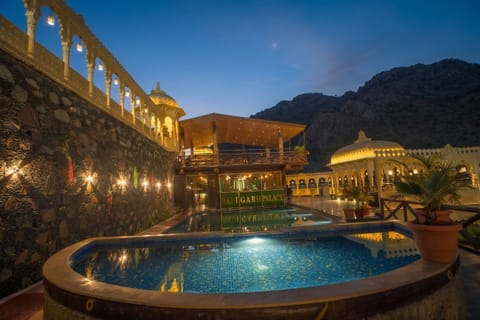 Indoor pool, outdoor pool