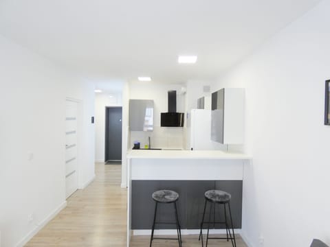 Classic Apartment, Balcony | Living room | Smart TV