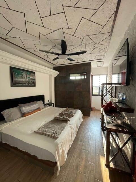 Junior Room | Down comforters, memory foam beds, individually decorated, desk