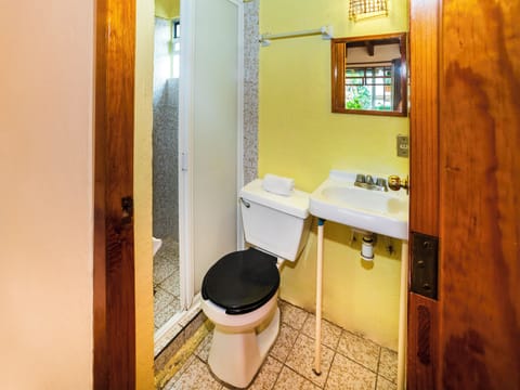 Triple Room | Bathroom | Shower, towels, soap, shampoo